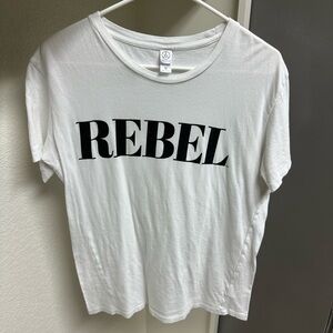 Rebel White T-Shirt